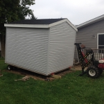10x2 Shed move Lannon WI